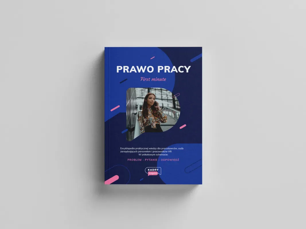 Kadry w pigułce - prawo pracy, kadry, finanse dla Twojej firmy. Donata Hermann: Kadry w pigulce ksiazka mockup 02 v2